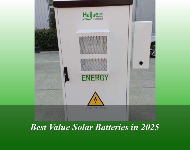 Best Value Solar Batteries in 2025